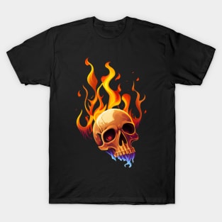 Fire skull T-Shirt